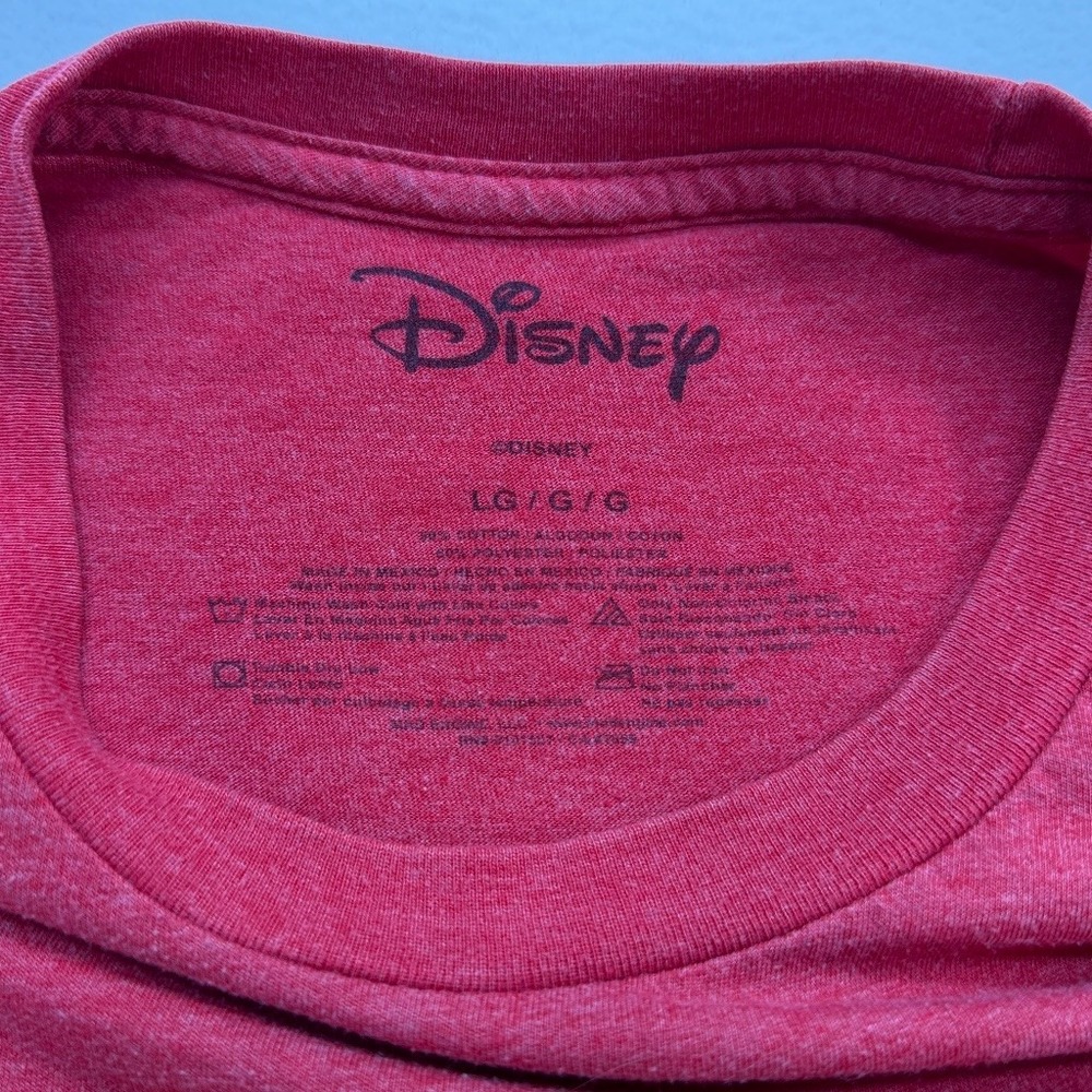 Disney Lion King Hakuna Matata T-Shirt Mens L Red Heather Simba Graphic Tee - Picture 6 of 6